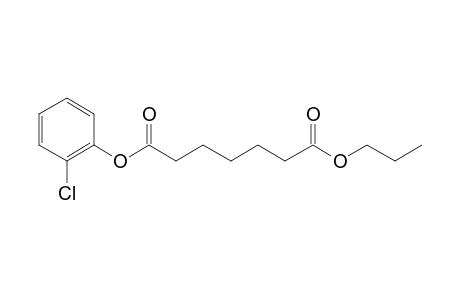 Pimelic acid, 2-chlorophenyl propyl ester