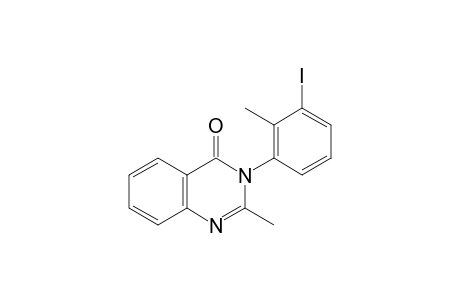 3-(3-iodo-o-tolyl)-2-methyl-4(3H)-quinazolinone