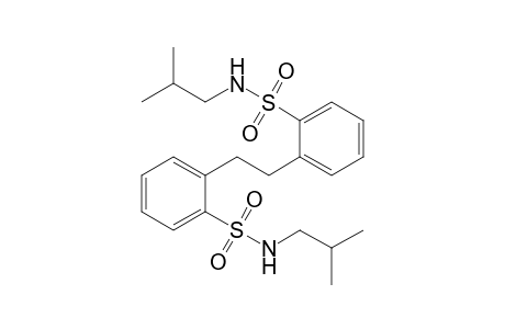 N-Isobutyl-2-[2-(2-isobutylsulfamoyl-phenyl)-ethyl]-benzenesulfonamide