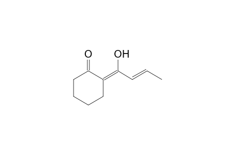 2-(1-Hydroxybut-2-enylidene)cyclohexanone