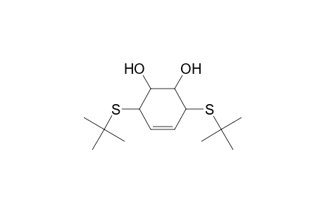 (1rs,2rs,3rs,6rs)-3,6-bis(Tert-butylthio)cyclohex-4-en-1,2-diol