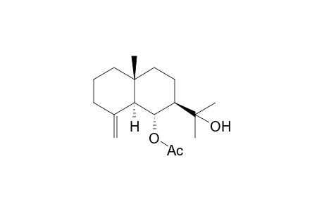 Chenopodiol-6-acetate<.beta.->