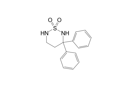 3,3-diphenyl-1,2,6-thiadiazinane 1,1-dioxide