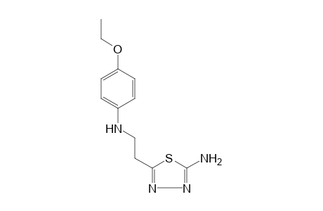 2-Amino-5-(2-p-phenetidinoethyl)-1,3,4-thiadiazole