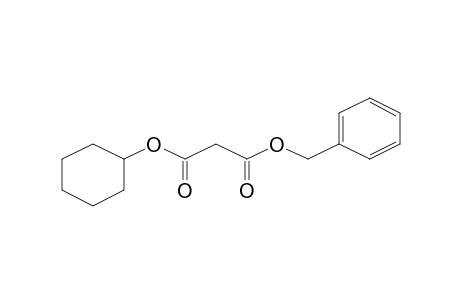 1-Benzyl 3-cyclohexyl malonate