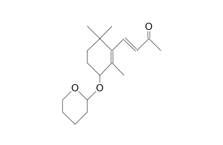 1-(3-[Tetrahydro-2-pyranyloxy]-2,6,6-trimethyl-cyclohex-1-enyl)-1-buten-3-one