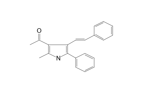 Pyrrole, 4-acetyl-5-methyl-2-phenyl-3-trans-styryl-