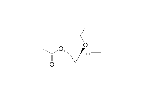 (S,R)-1-Acetoxy-2-ethoxy-2-ethynylcyclopropane