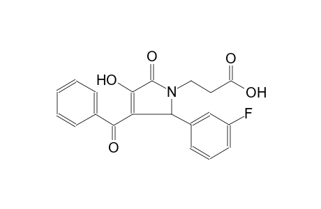 1H-pyrrole-1-propanoic acid, 3-benzoyl-2-(3-fluorophenyl)-2,5-dihydro-4-hydroxy-5-oxo-