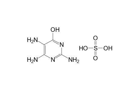 2,5,6-triamino-4-pyrimidinol, sulfate(1:1) (salt)