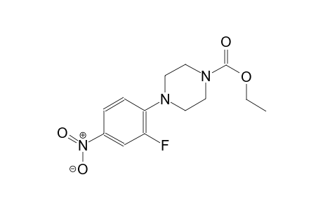 1-piperazinecarboxylic acid, 4-(2-fluoro-4-nitrophenyl)-, ethyl ester