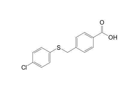 alpha-[(p-CHLOROPHENYL)THIO]-p-TOLUIC ACID