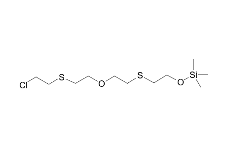 (2-Chloroethylthio)ethyl (2-trimethylsilyloxyethylthio)ethyl ether