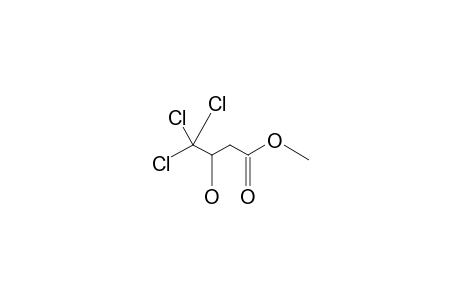 4,4,4-trichloro-3-hydroxy-butyric acid methyl ester