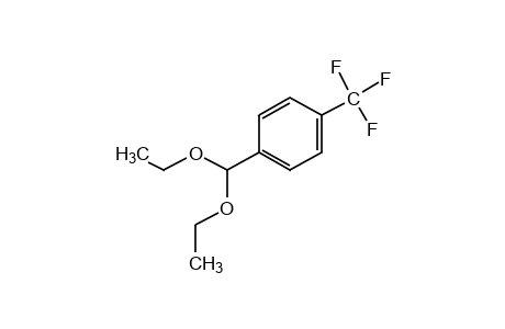 P-TOLUALDEHYDE, A,A,A-TRIFLUORO-, DIETHYL ACETAL