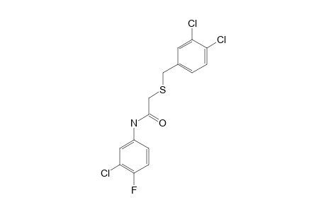 3'-chloro-2-[(3,4-dichlorobenzyl)thio]-4'-fluoroacetanilide