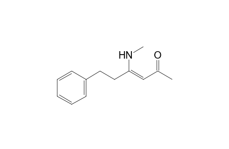 4-(N-Methylamino)-6-phenylhex-3-en-2-one