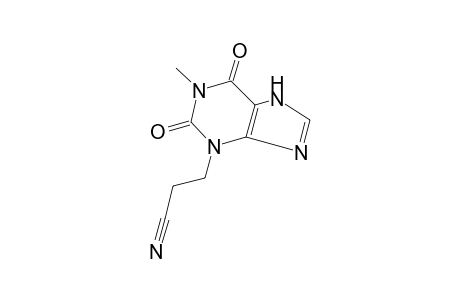 2,6-dioxo-1-methyl-1,2,3,6-tetrahydropurine-3-propionitrile