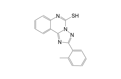 2-(2-methylphenyl)[1,2,4]triazolo[1,5-c]quinazoline-5-thiol