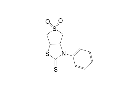 3-phenyltetrahydrothieno[3,4-d][1,3]thiazole-2(3H)-thione 5,5-dioxide