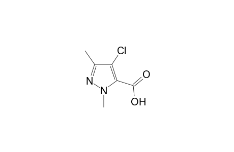 4-chloro-1,3-dimethyl-1H-pyrazole-5-carboxylic acid