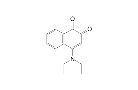 4-(diethylamino)-1,2-napthoquinone
