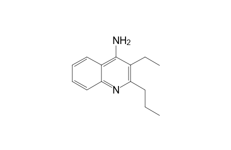 3-Ethyl-2-propyl-4-quinolinamine