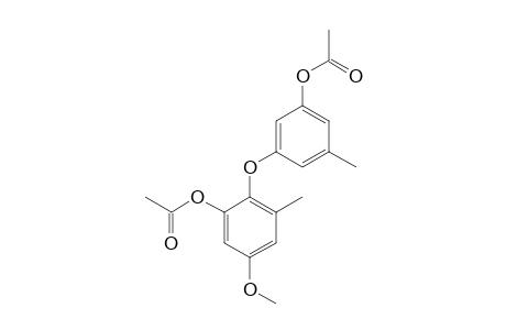 2,3'-Diacetoxy-4-methoxy-5',6-dimethyldiphenyl - Ether