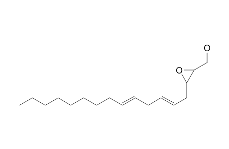 2,3-Epoxy-5,8-hetadecadien-1-ol