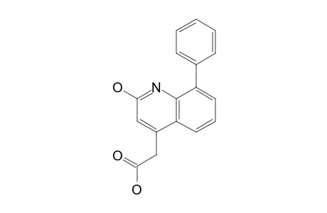 2-hydroxy-8-phenyl-4-quinolineacetic acid