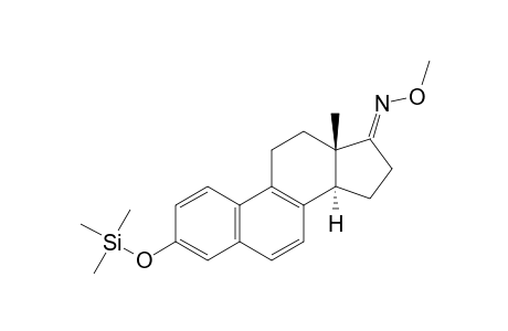 3-[(TRIMETHYLSILYL)OXY]-ESTRA-1,3,5(10),6,8(9)-PENTAENE-17-ONE-17-(O-METHYLOXIME)