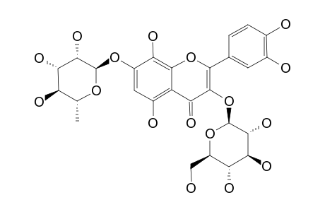 SINOCRASSOSIDE-D2;GOSSYPETIN-3-O-BETA-D-GLUCOPYRANOSYL-7-O-ALPHA-L-RHAMNOPYRANOSIDE