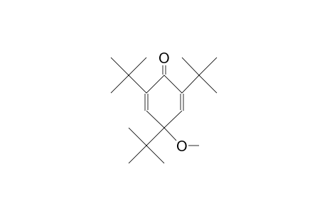 2,4,6-TRI-TERT.-BUTYL-4-METHOXYCYClOHEXA-2,5-DIENONE