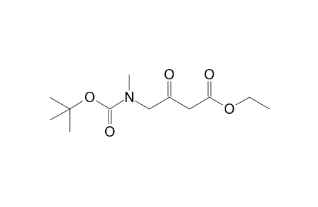 Ethyl 4-[[(1,1-Dimethylethoxy)carbonyl]methylamino]-3-oxobutyrate