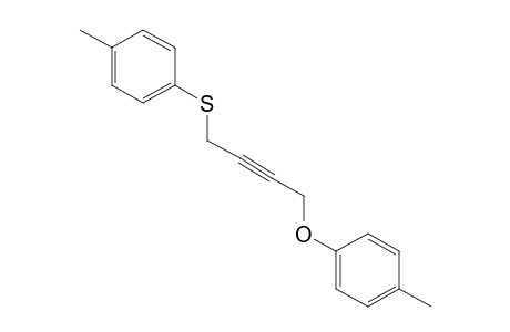 p-tolyl 4-(p-tolylthio)-2-butynyl ether