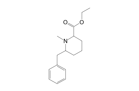 2-BENZYL-6-ETHOXYCARBONYL-1-METHYL-PIPERIDINE