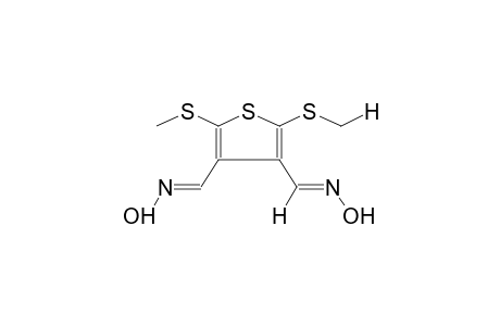 2,5-di(methylthio)-3,4-bis(hydroxyiminomethyl)thiophene