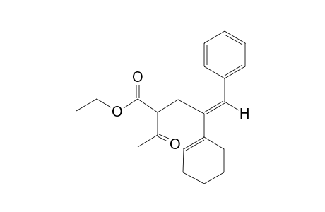 E-2-ACETYL-4-(CYCLOHEX-1-ENYL)-5-PHENYLPENT-4-ETHYLENOATE