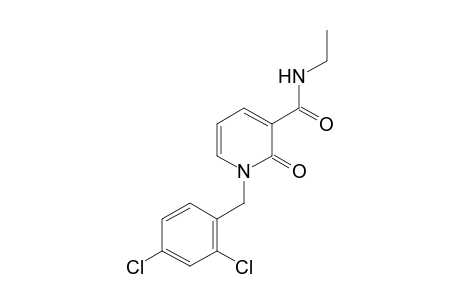 1-(2,4-DICHLOROBENZYL)-1,2-DIHYDRO-N-ETHYL-2-OXONICOTINAMIDE