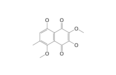 1,4-Naphthalenedione, 3,8-dihydroxy-2,5-dimethoxy-6-methyl-