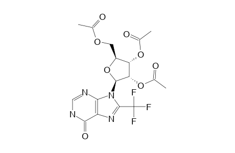 2',3',5'-tri-o-Acetyl-8-(trifluoromethyl)-inosine