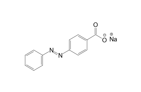 p-(PHENYLAZO)BENZOIC ACID, SODIUM SALT