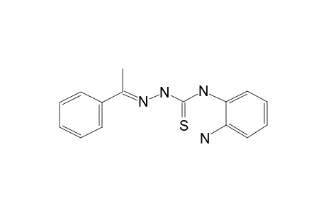 Thiourea, N-(2-aminophenyl)-N'-[(1-phenylethylidene)amino]-