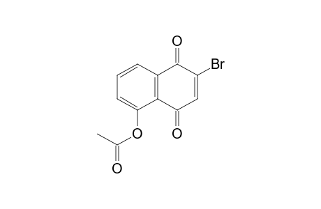 (6-bromo-5,8-dioxo-1-naphthyl) acetate