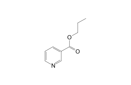 nicotinic acid, propyl ester