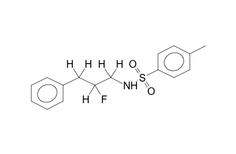 N-(2-fluoranyl-3-phenyl-propyl)-4-methyl-benzenesulfonamide