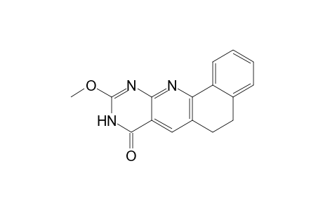 10-Methoxy-5,6-dihydro-9H-benzo[h]pyrimido[4,5-b]quinolin-8-one