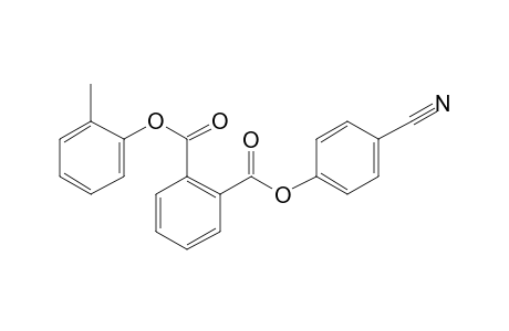 Phthalic acid, 4-cyanophenyl 2-methylphenyl ester