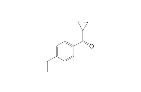cyclopropyl p-ethylphenyl ketone