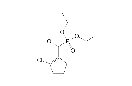 [(2-chloro-1-cyclopenten-1-yl)hydroxymethyl]phosphonic acid, diethyl ester